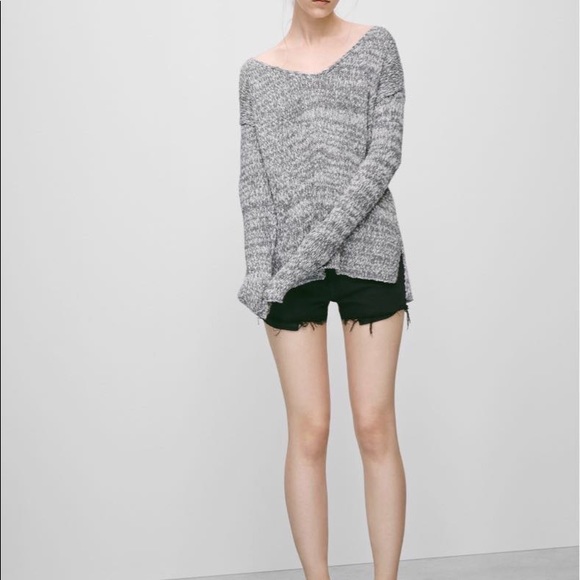 Talula Azurelee Sweater - Heathered Darkness Neptune - Picture 2 of 6